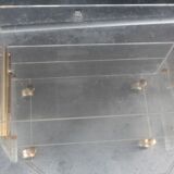 Service Davide Lange lucite collection les invisibles 1970-1980