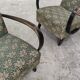Paire de fauteuils H410 Type C vert Jindrich Halabala 1930