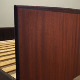 Rosewood bed, Danish design, 1970s, manufactured by Omann Jun