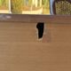 Vintage 70s TV console bar