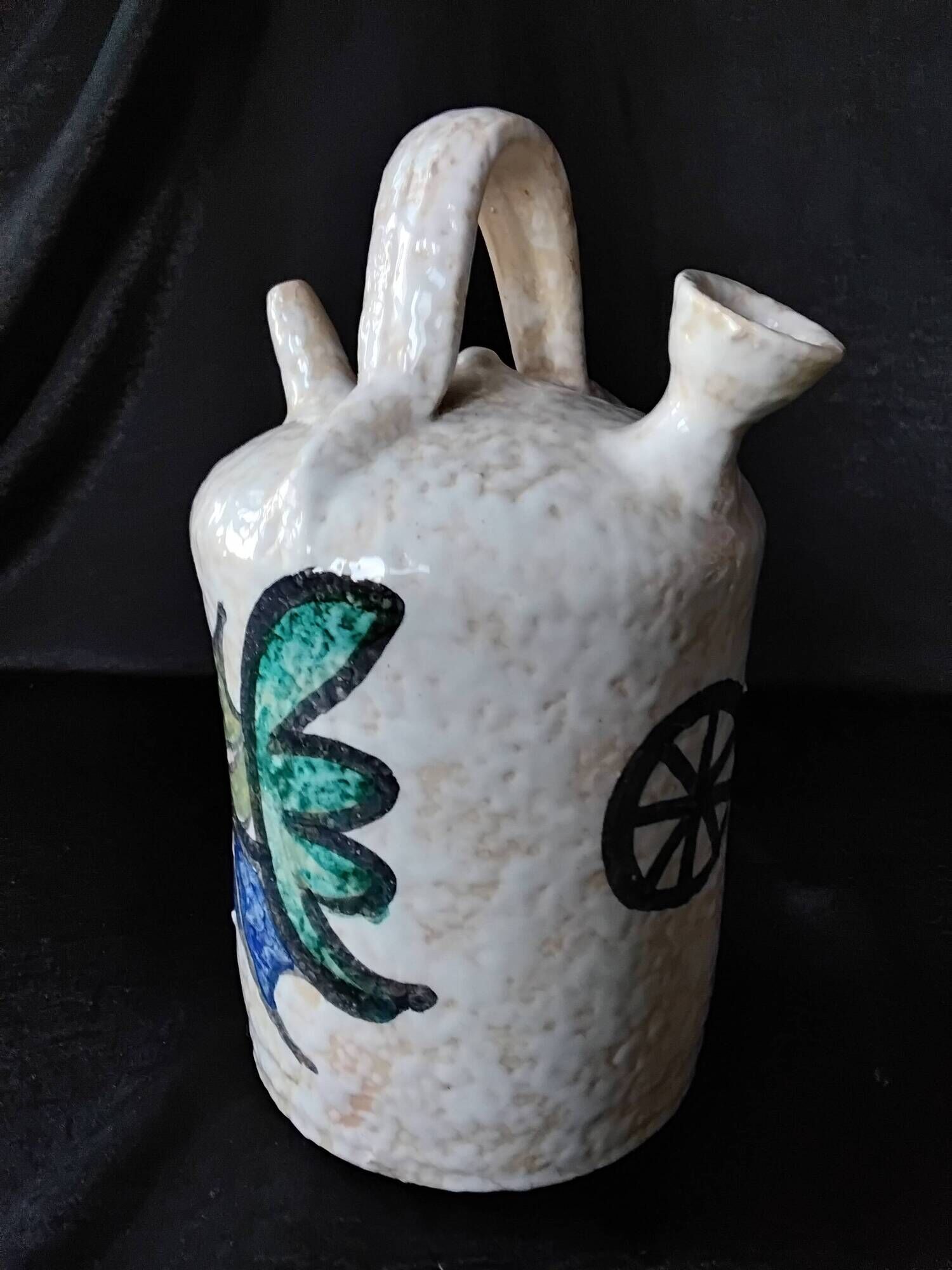 Ceramic goat by Pablo Sandino Toledo made in Spain decor P