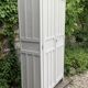 Antique Parisian panelled wardrobe from 1940.
