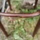 Lot de six chaises bistrot bois tourné Fischel Luterma