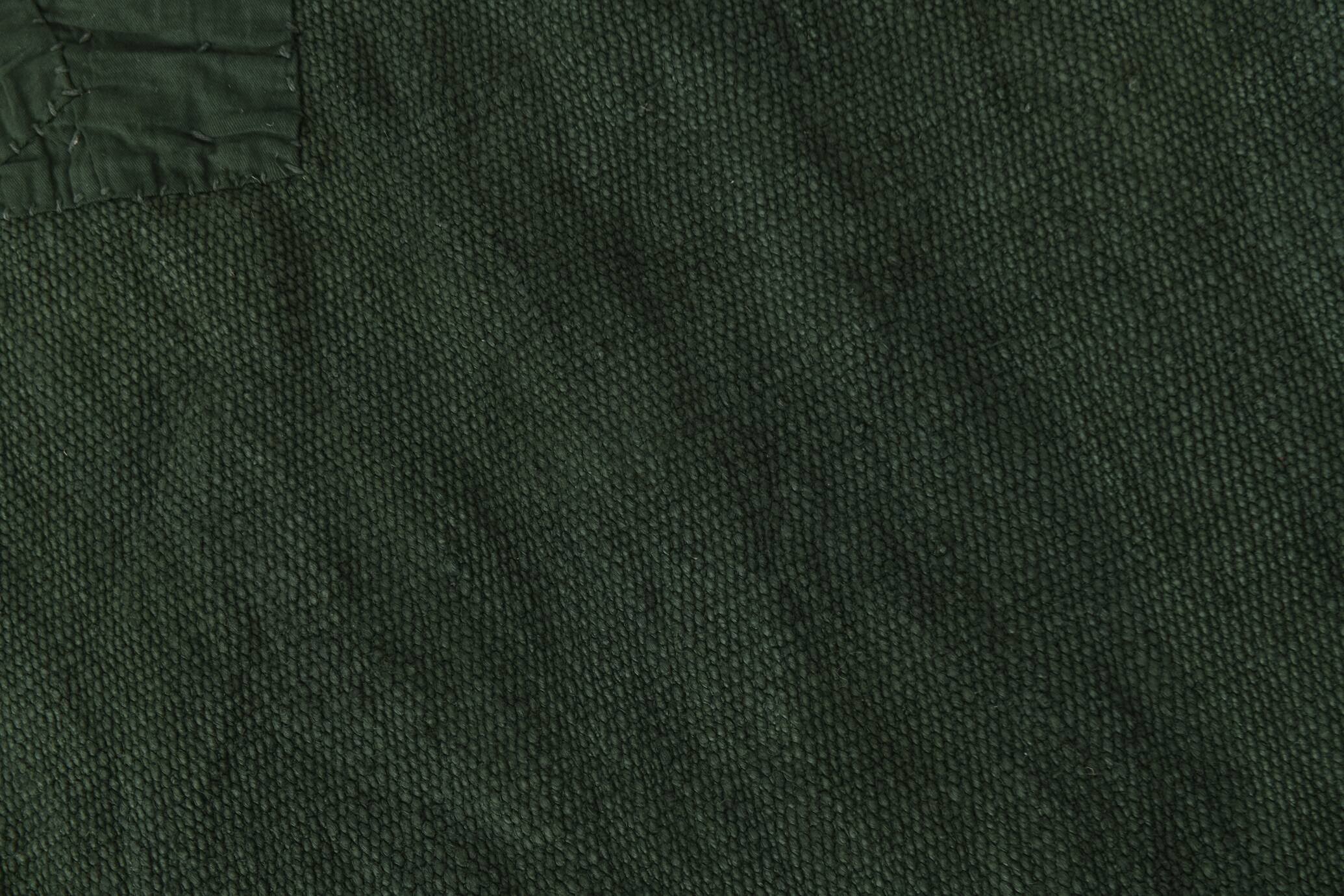 2x8 Turkish Dark Green Vintage Runner Rug, 72x235Cm