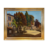 Oil on canvas, Full sun in Meudon by Charles Teyton