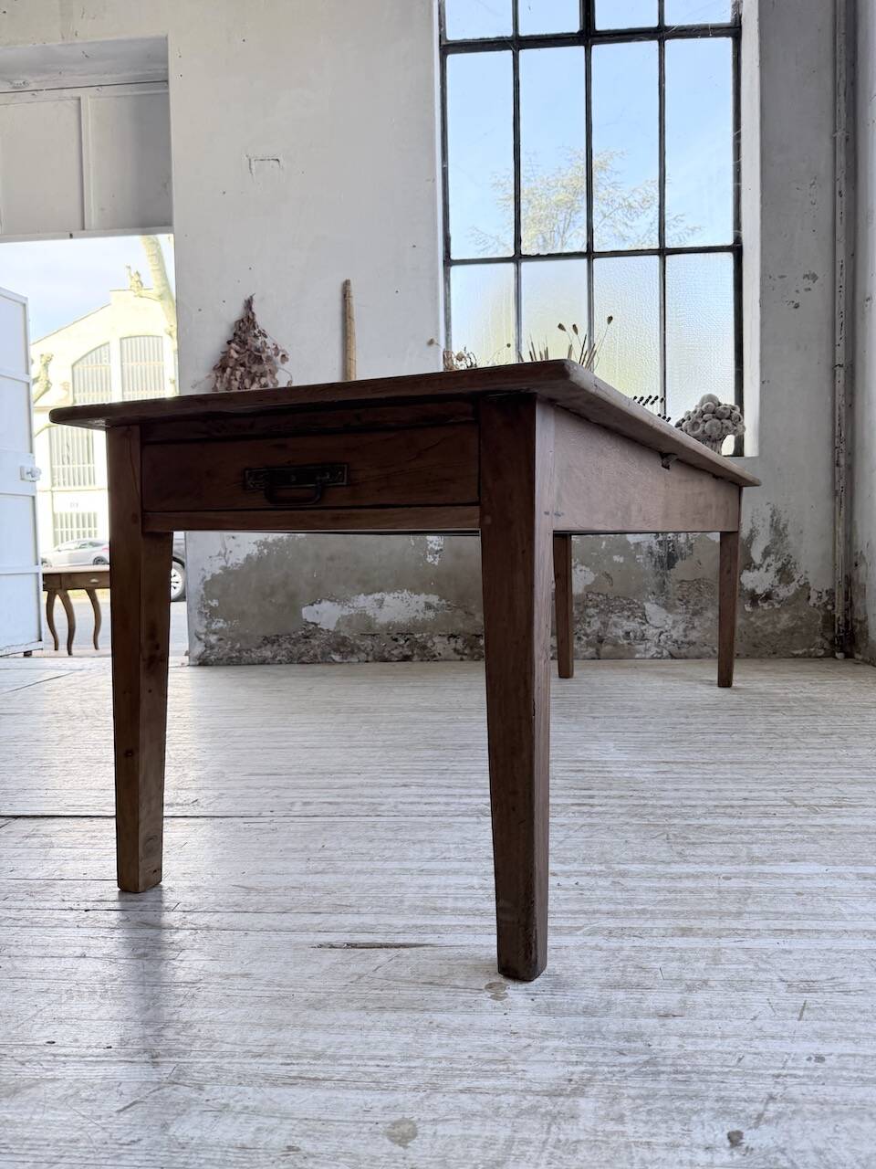 XL oak farmhouse table 1950 235cm
