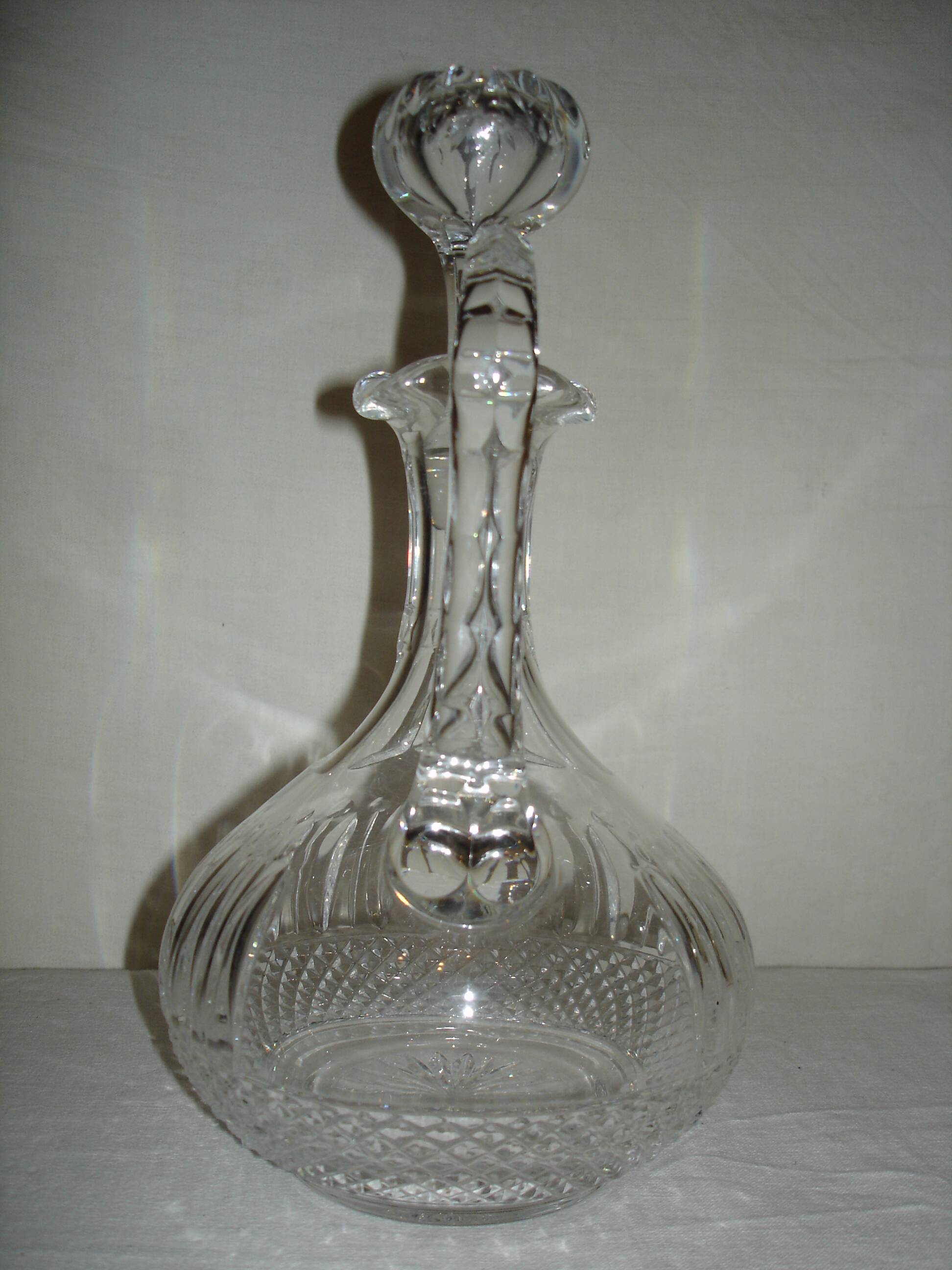 Saint louis tommy crystal decant carafe - 30 cm