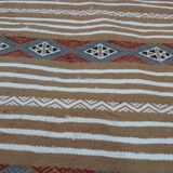 Tapis couloir fait main multicolore traditionnel 180x67cm