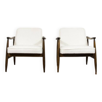 Pair of GFM87 armchairs by Juliusz Kędziorek 1960's