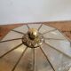 Mother-of-pearl and brass ceiling light