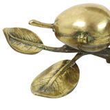 French Art Nouveau Jewelry Box Ashtray Bronze Pear 1920s