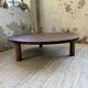 Table basse ronde tripode années 50