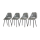 Chaises en fibre de verre par Miroslav Navratil pour Vertex années 1960
