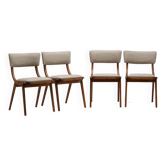 Lot de 4 chaises skoczek