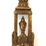 Décoration murale ancienne bronze doré