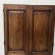 Pair of 18th-century solid walnut double-panel doors