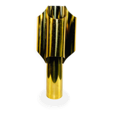 Type 742 Brass Coloured 'Orgue' Table Lamp, Possibly Maison Charles, France, 1960S