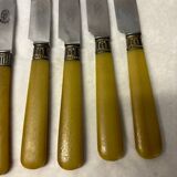 Set of 8 old knives