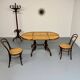 Curved wooden parrot coat rack 1940s thonet mod.10-401