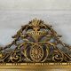 Large gilded mantel mirror – wood