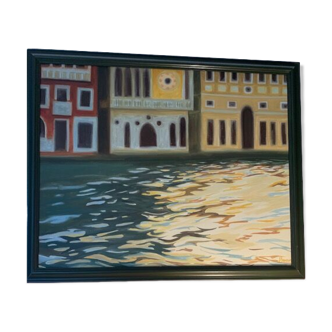 Grand canal painting of venice