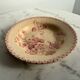Hollow plate ironstone Gien capusine 1862