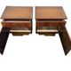 Set of 2 vintage bedside tables / mini cabinets
