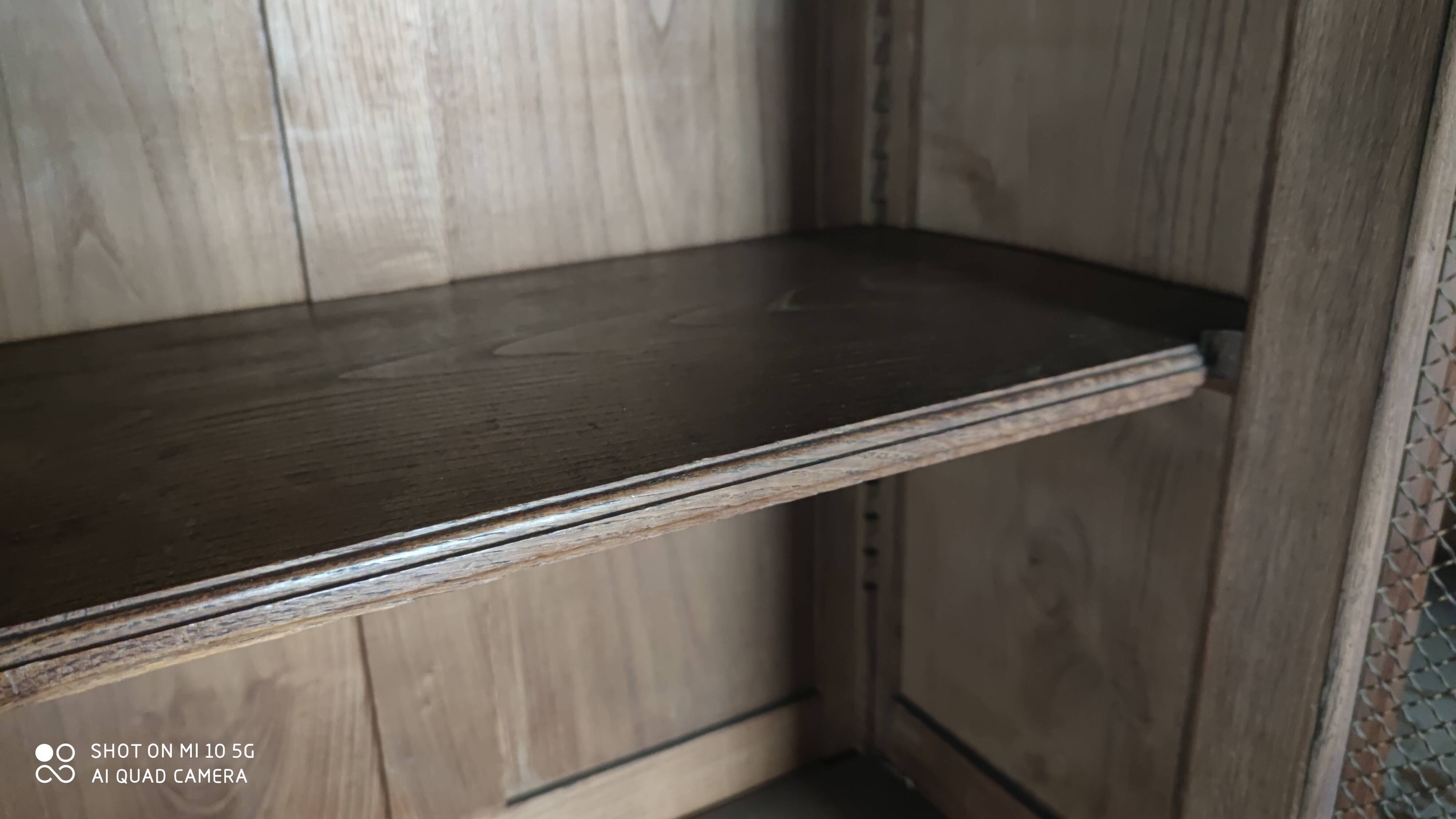 Solid oak library late 19th century around 1890