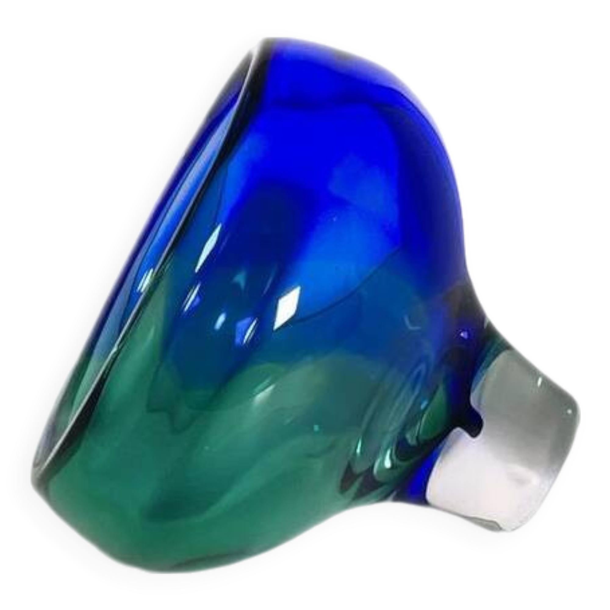 Vintage Glass Bowl • Gerard Thomassen • Glasfabriek Leerdam • 1990