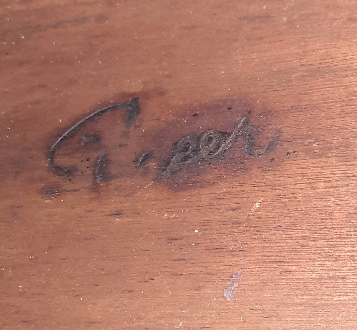 English pedestal table