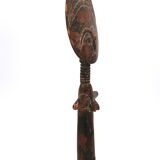 Ashanti Akuaba African Art Statue from Ghana, wooden, 1980s.