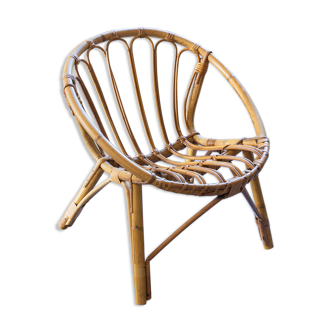 Children's rattan chair