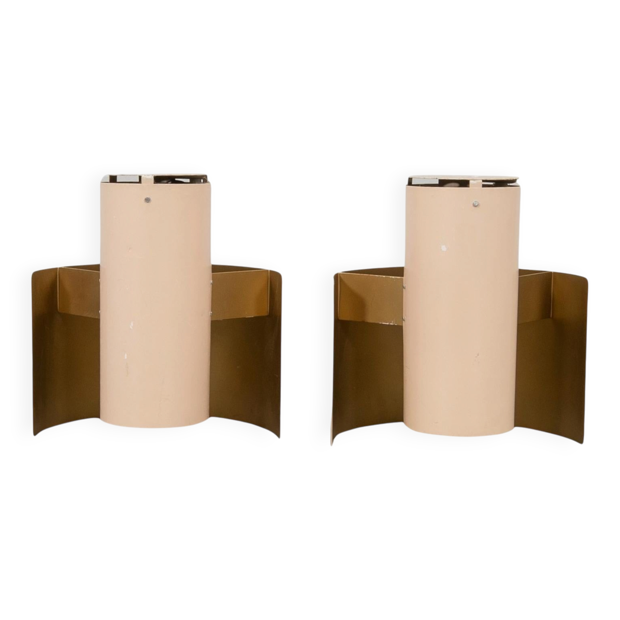 Lights Light by Bruno Herbst a pair by AB Sweden 1970