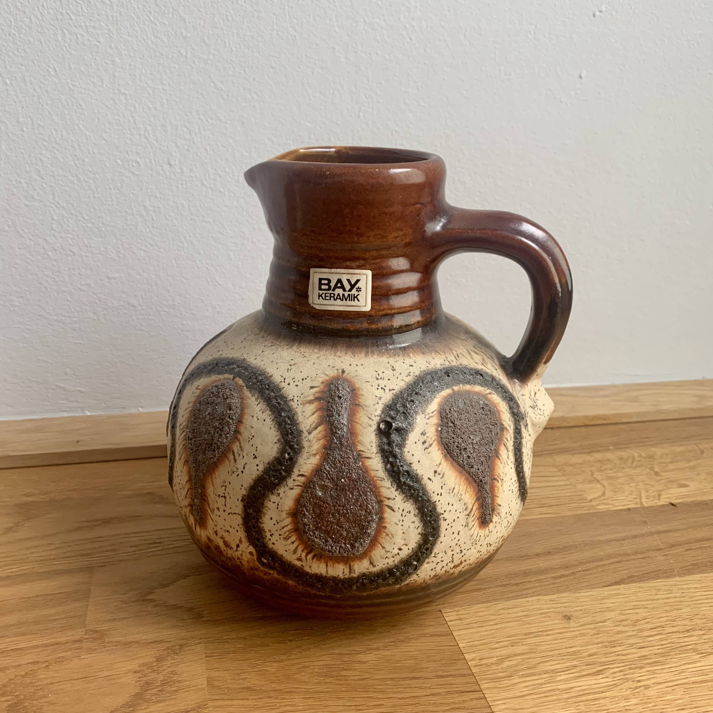 West Germany Pottery Vase, 1970s