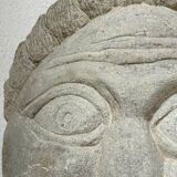 Stone sculpture 1950 face