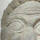 Stone sculpture 1950 face