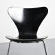 Suite de 8 chaises modèle 3107 par Arne Jacobsen, circa 1974