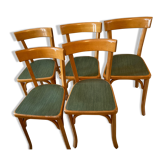 Lot de 5 chaises Baumann