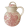 Theiere ou cruche en faïence crown devon a decor floral rose feminin