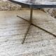 90s coffee table with Agate stone effect.