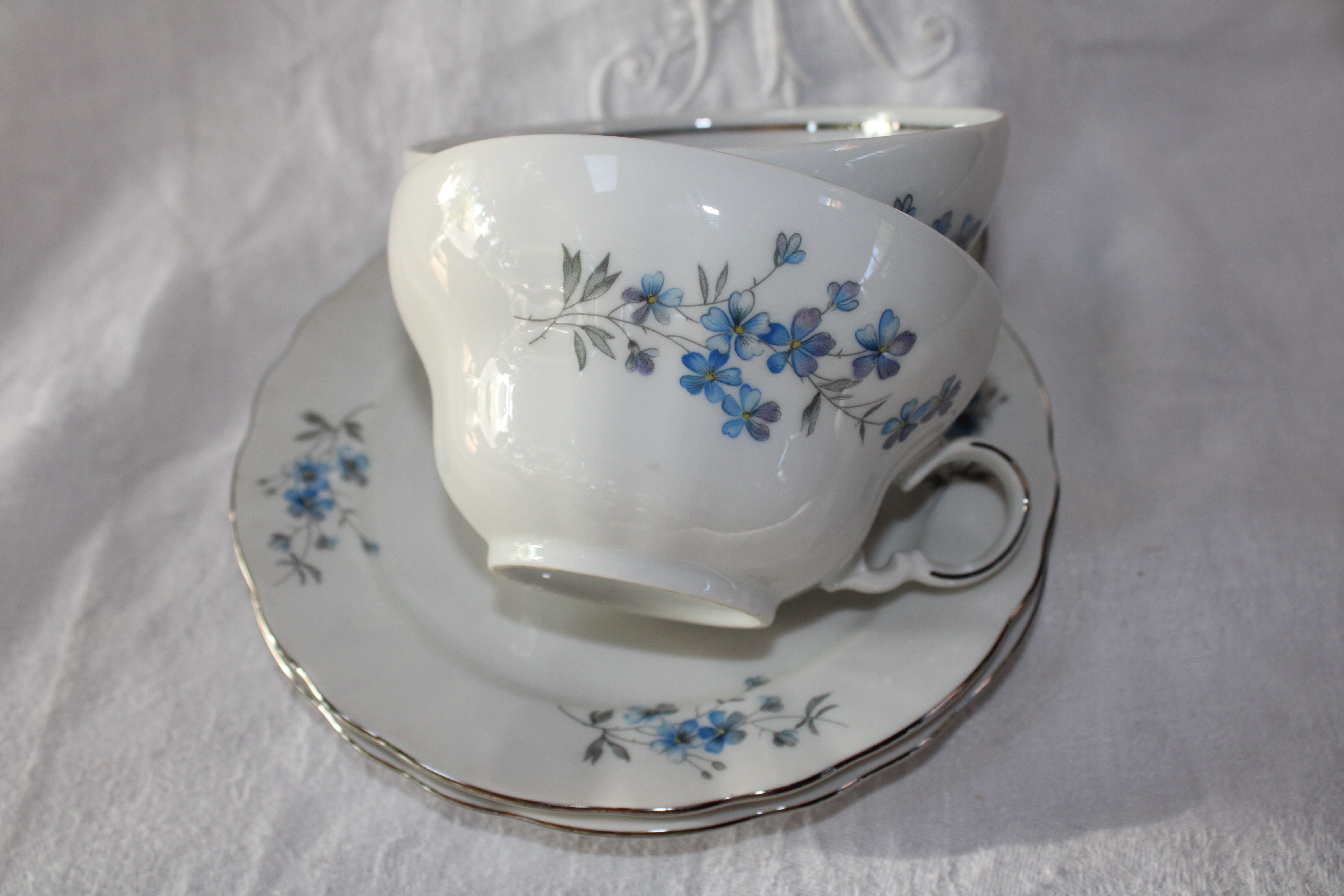 Lunch pair Winterling Cup and sub-cup Marktleuthen Bavaria