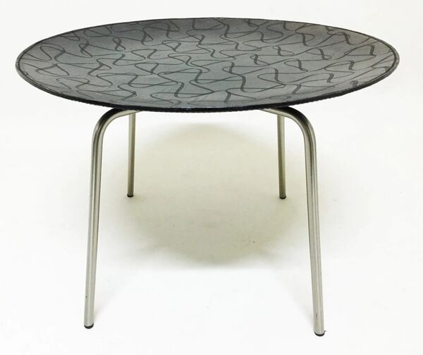 Table d’appoint en cuir By Zanotta