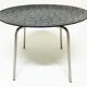 Leather Side Table By Zanotta
