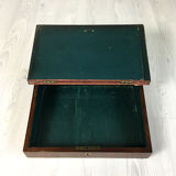 Writing desk XIX with mahogany veneer