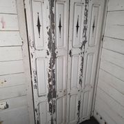 Pair of old shutters