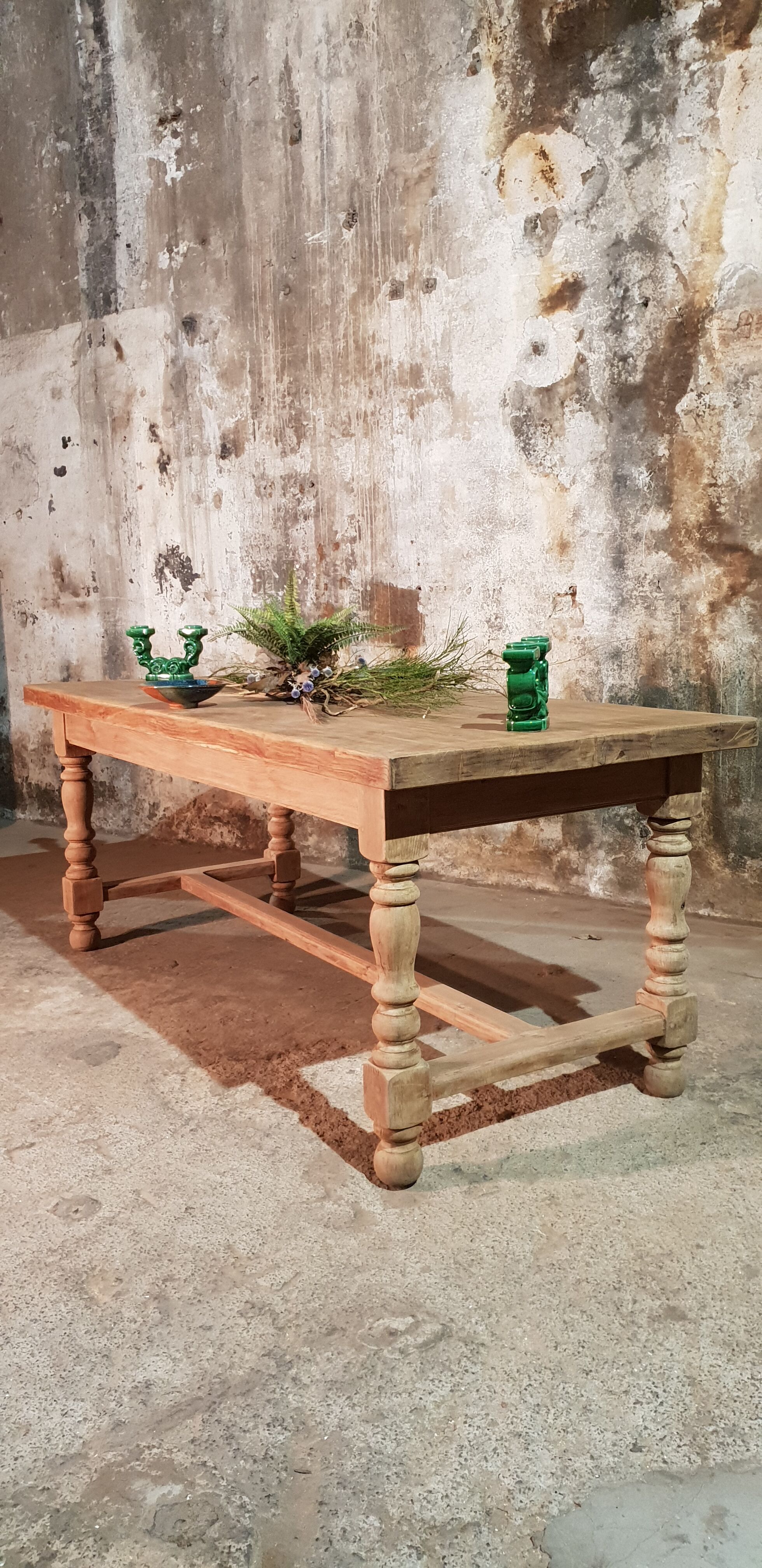 Vintage farmhouse table