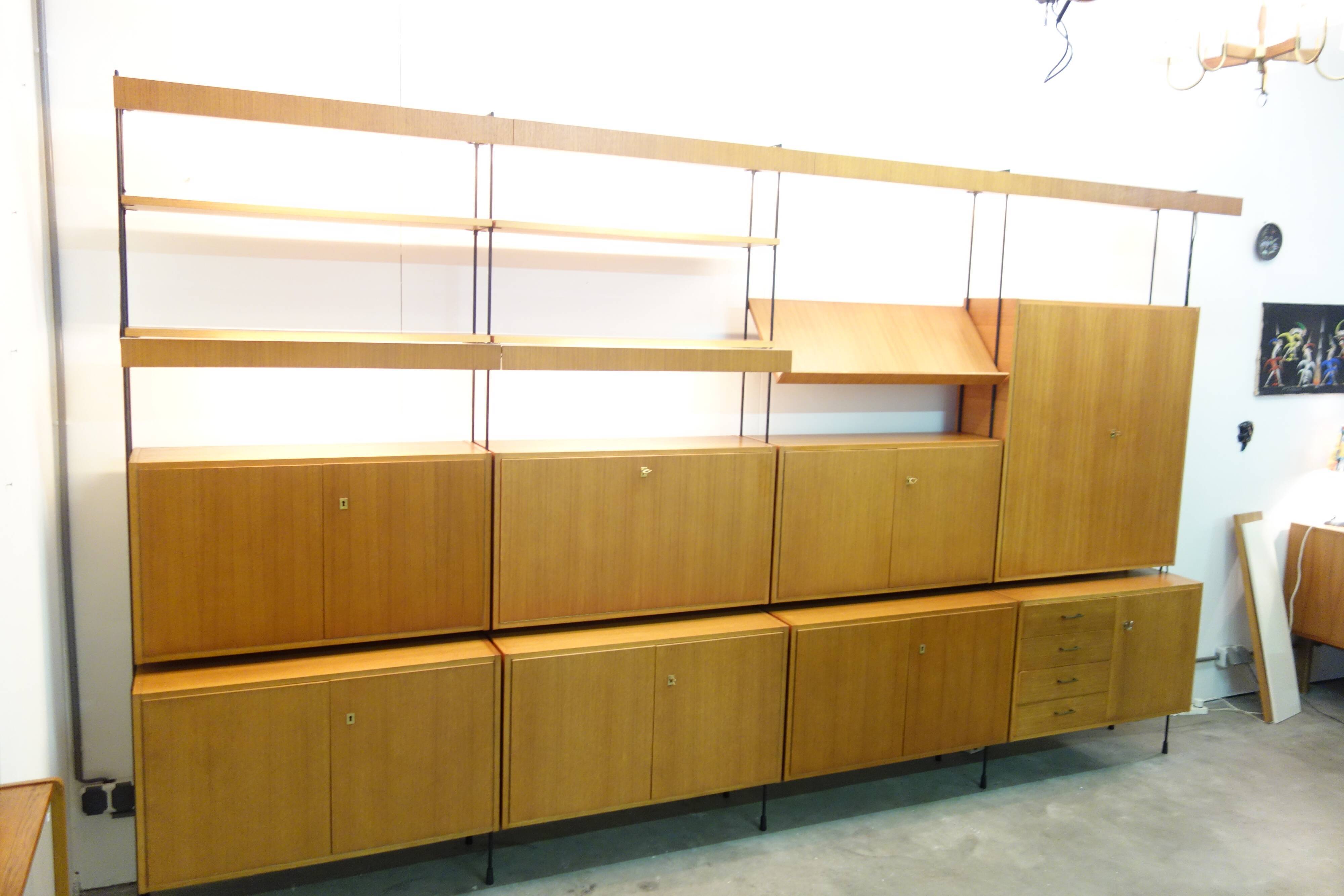 Omnia wall unit by Ernst Dieter Hilker 1960s