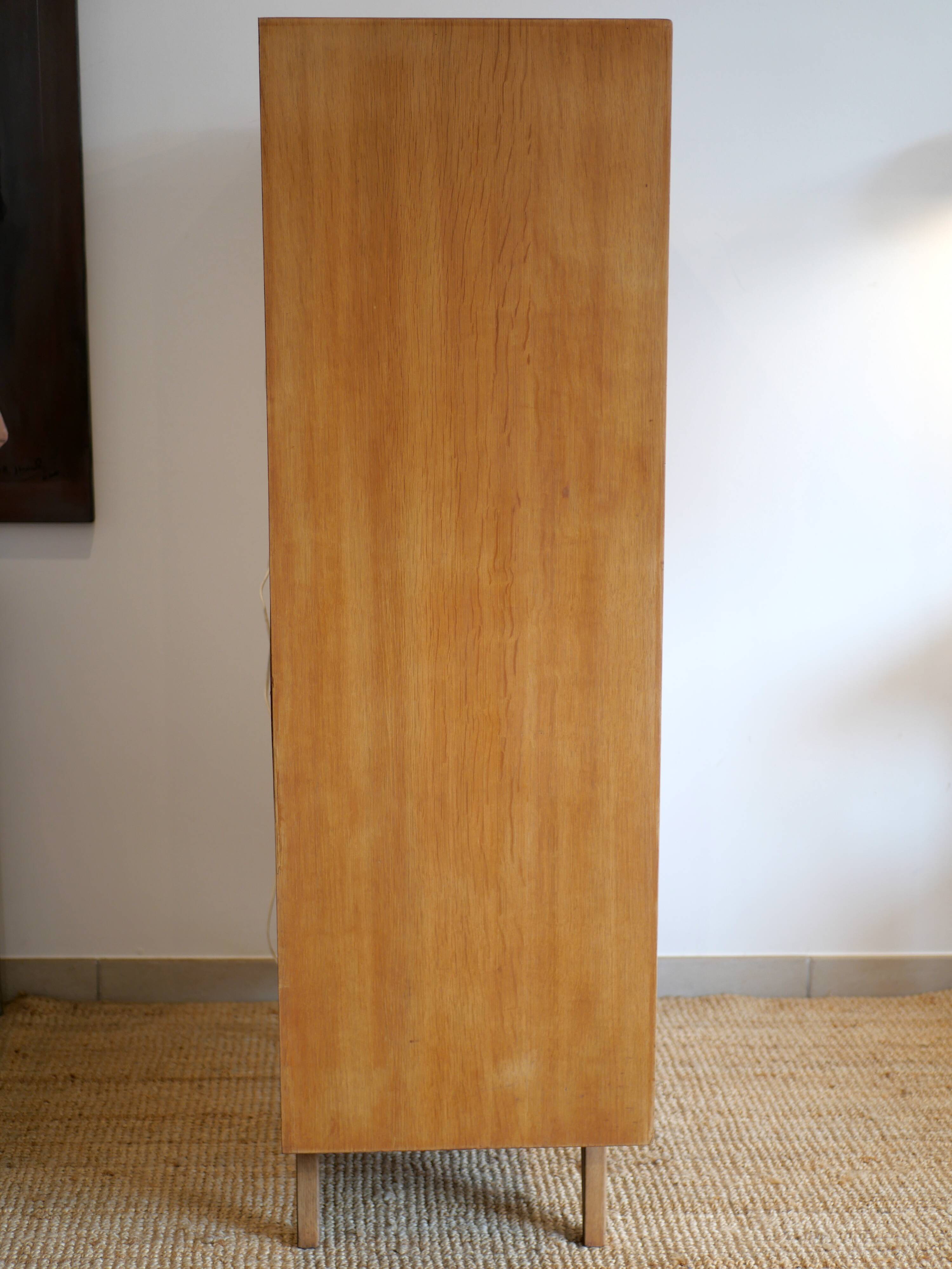 Vintage secretary with compass legs