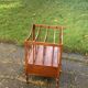Music cabinet, antique sheet music cabinet, made up of 4 compartments with two wooden drawers,