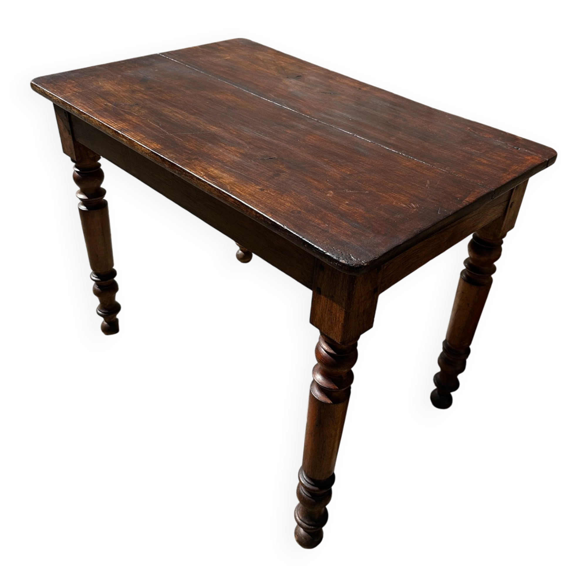 Bistro table in walnut